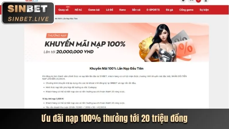 Đa dạng trò chơi casino 13win 12